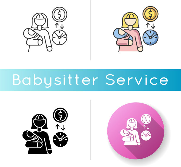 保姆工资率图标收入从保姆图片下载