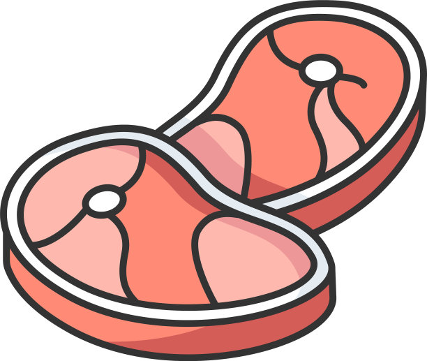 肉类RGB颜色图标图片下载