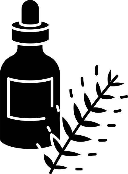 水解小麦蛋白黑色字形图标图片下载