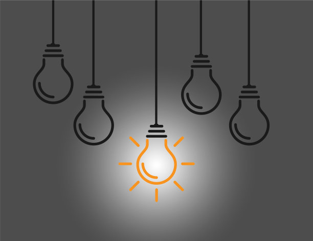 对黑暗有效的概念性思考图片下载