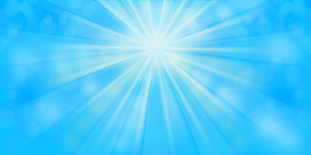 耀眼的阳光背景插图图片下载