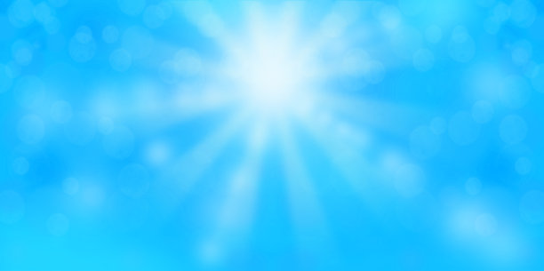 耀眼的阳光背景插图图片下载