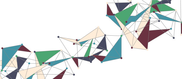 线点连接三角技术图片下载