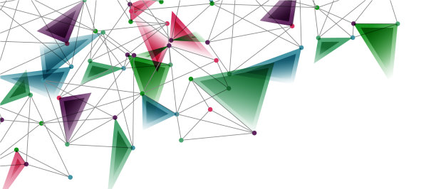 线点连接三角技术图片下载