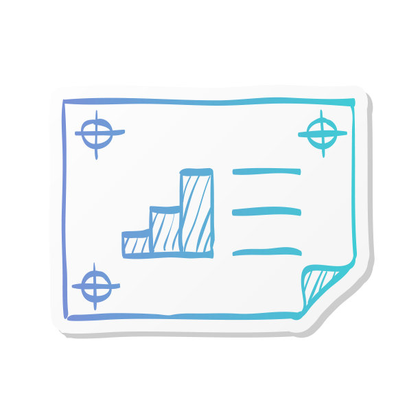 贴纸风格的图标-印刷证明图片下载