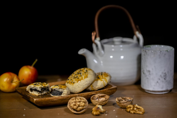 自制芝麻甜饼图片下载