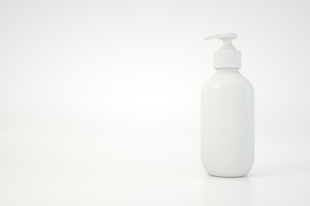 肥皂分配器，洗手液，化妆品液体瓶与分配器图片下载