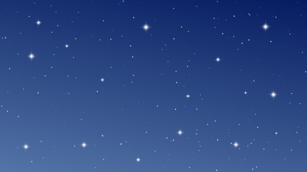 夜间星场的低角度观察图片下载