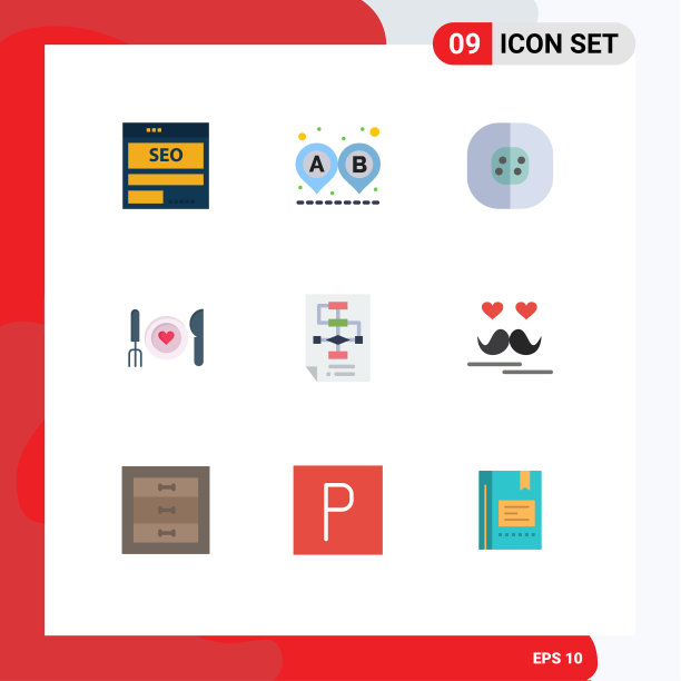 通用图标符号组9现代扁平图片下载