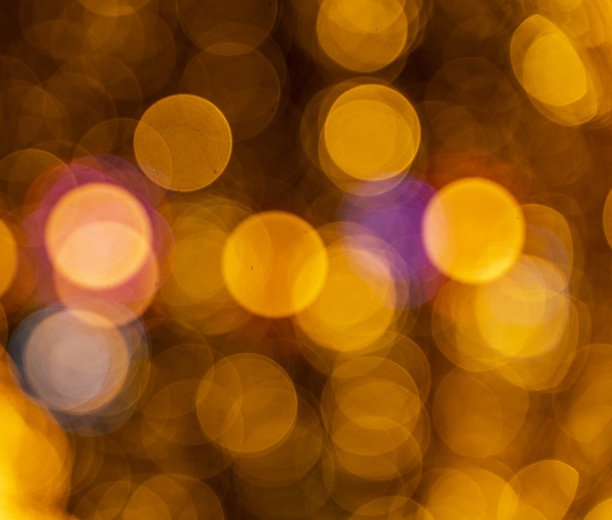 新年和圣诞节晚上的灯光装饰图片下载