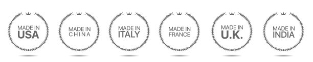 美国制造标签套装图片下载
