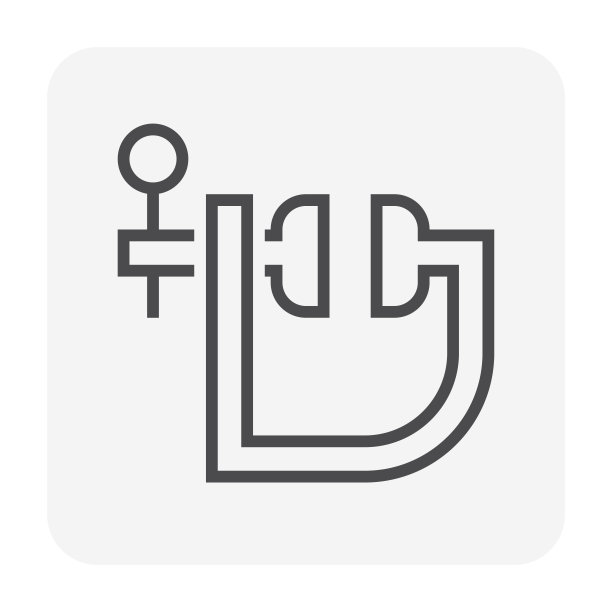 c钳或g钳或g箝位图标。图片下载