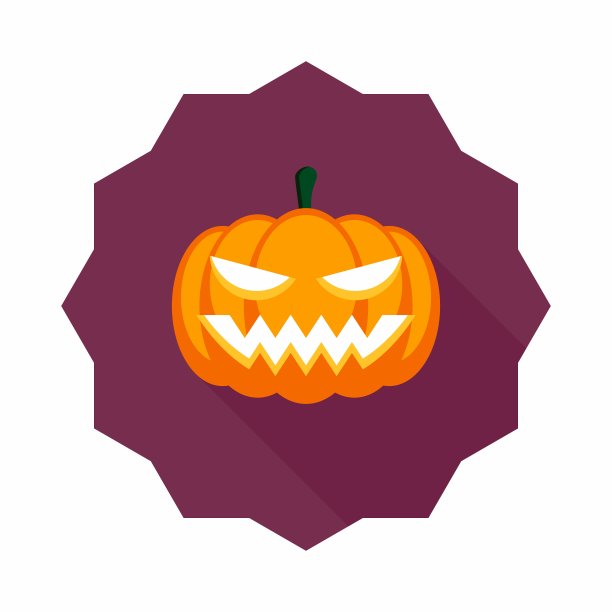 万圣节南瓜，可怕的或令人毛骨悚然的南瓜，万圣节假期。图片下载