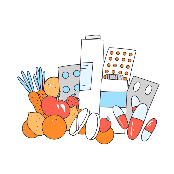 扁平药丸图片下载