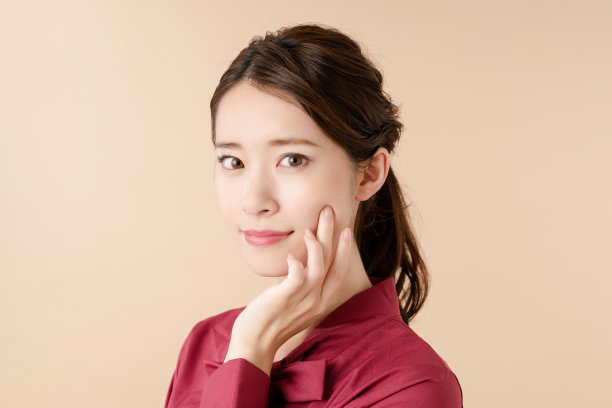 年轻亚洲女性的美丽观念。图片下载