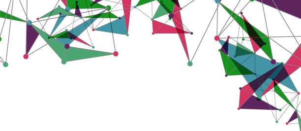 线点连接三角技术图片下载