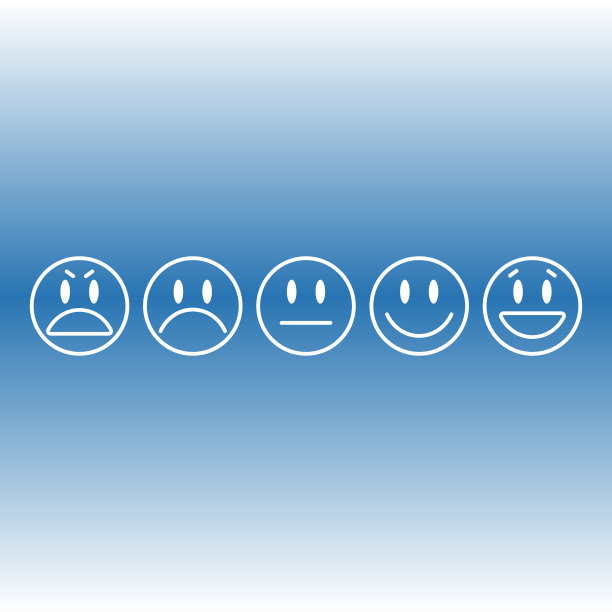 图标表情符号用于评级或评论反馈图片下载