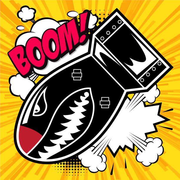 漫画演讲气泡图标收集颜色图片下载