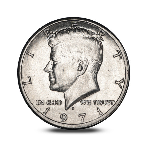 半美元——1971年的肯尼迪图片下载