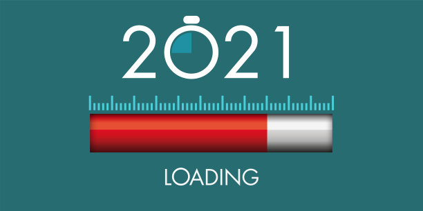 倒计时概念，在2021年通过之前，光标变成红色。图片下载