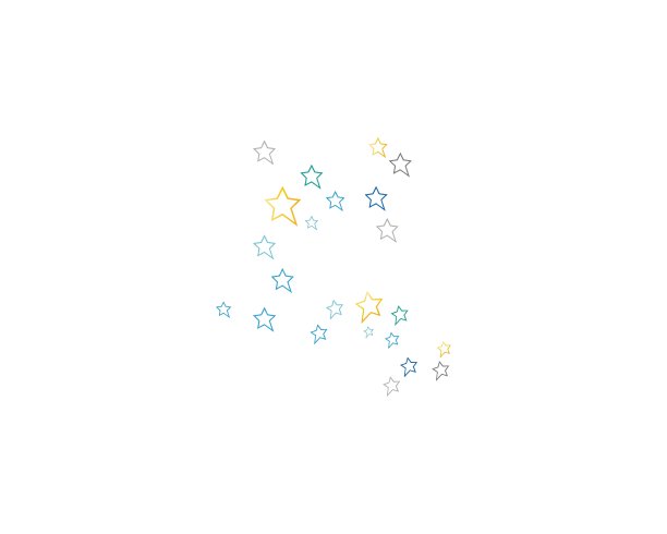 星标志模板图片下载