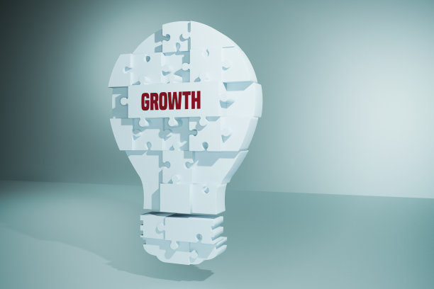 生长灯泡拼图图片下载