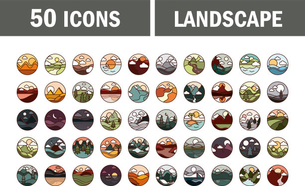 景观自然，山，海，林图片下载