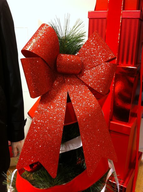 红色的圣诞装饰图片下载