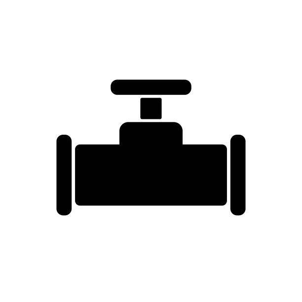 黑色龙头图标，平面设计风格图片下载