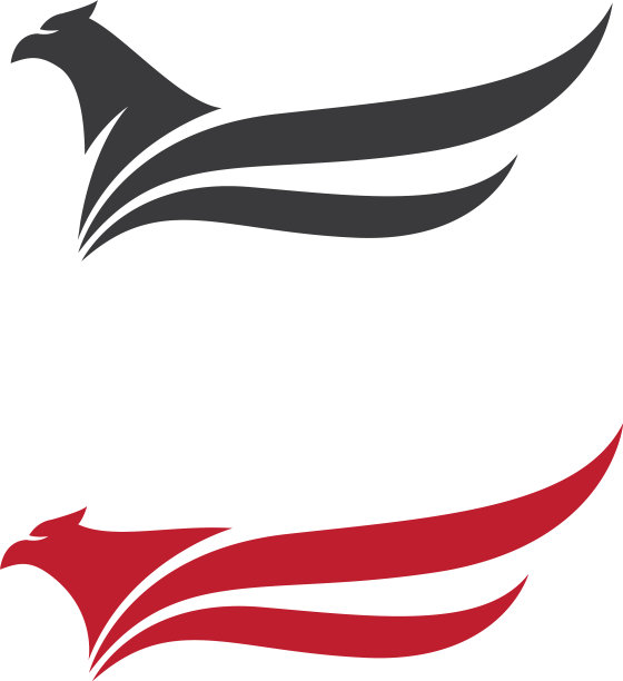 鹰鹰鸟标志模板图片下载