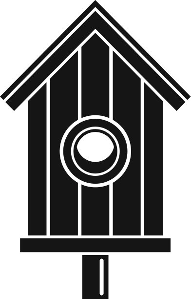 新鸟屋图标简约风格图片下载