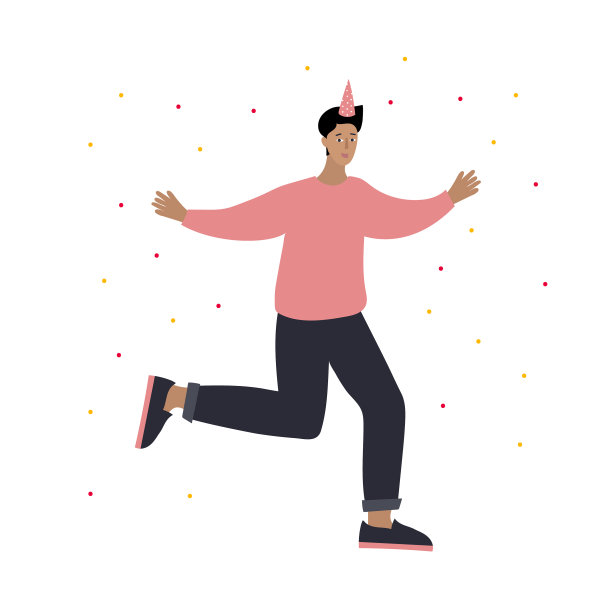 节日聚会庆祝跳人图片下载