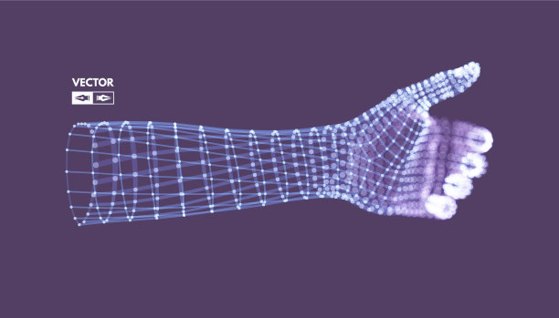 人类手臂手模型连接结构未来图片下载