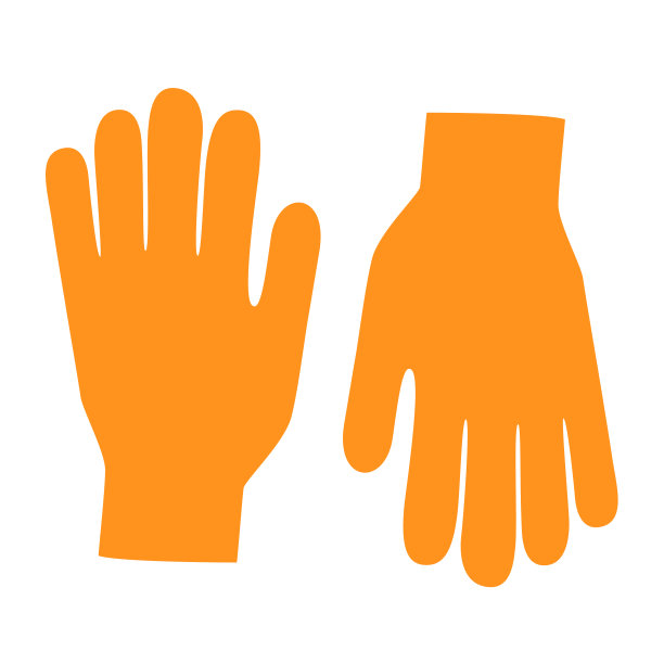 施工手套图标用于洗碗和图片下载