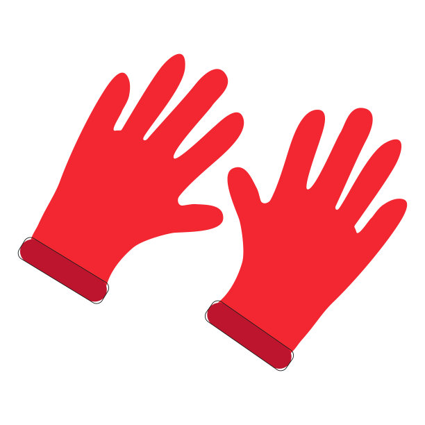 施工手套图标用于洗碗和图片下载