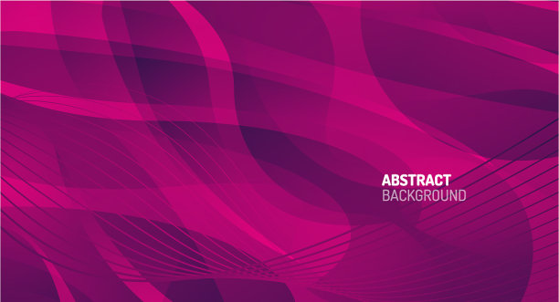 波浪型流体梯度抽象线条图片下载