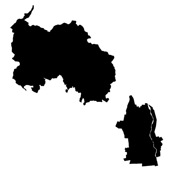 地图南奥塞梯和茨欣瓦尔国家和图片下载