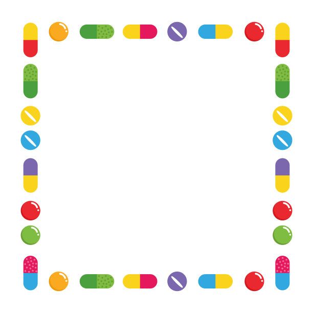 药片、药品、维生素、方框图片下载