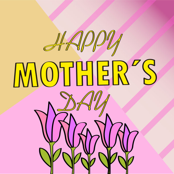 母亲节快乐卡片图片下载