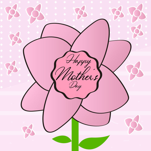 母亲节快乐卡片图片下载