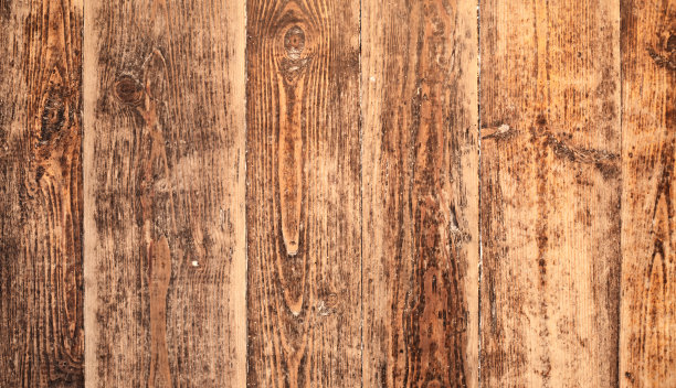 旧的、破旧的木质结构或背景。俯视图图片下载