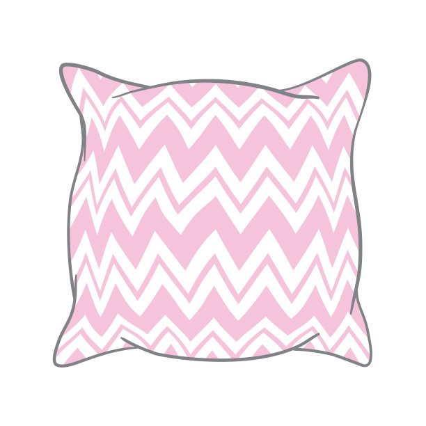 素描枕头艺术枕头孤立的白色枕头图片下载