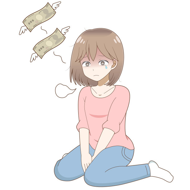 遭受经济困难的妇女图片下载