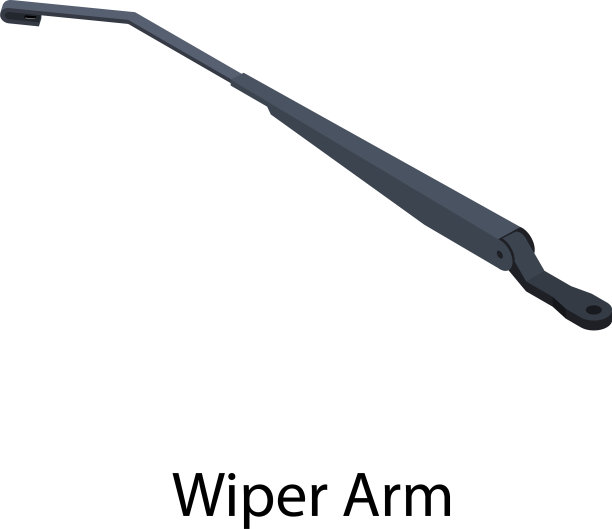 雨刷臂图标等距样式图片下载