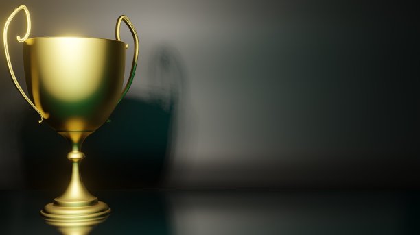 三维渲染的冠军的杯子与给定的空间为文本的成功。它也用于卡片，横幅，文字，广告和其他商业用途图片下载