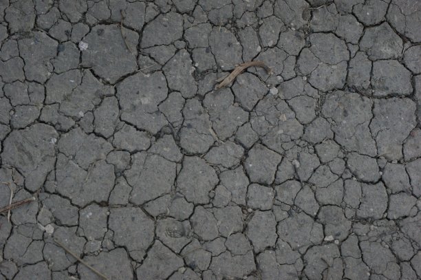 干旱-完整的框架照片，裂缝的地球图片下载