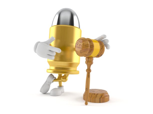 子弹人物与木槌图片下载