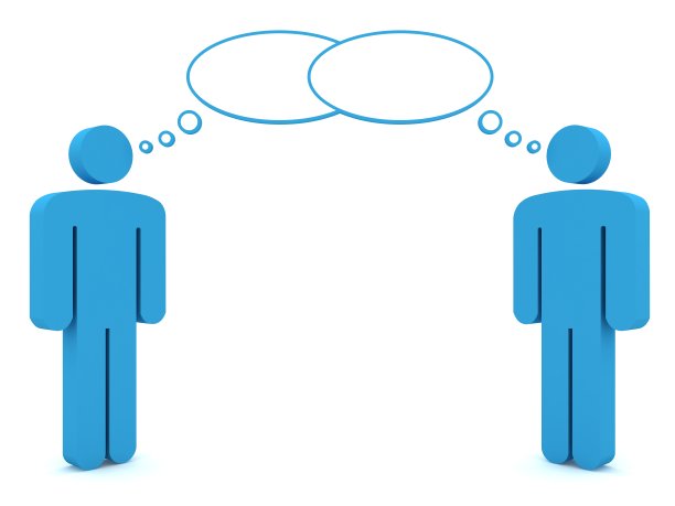 社交媒体上人们交流信息讲话泡泡图片下载