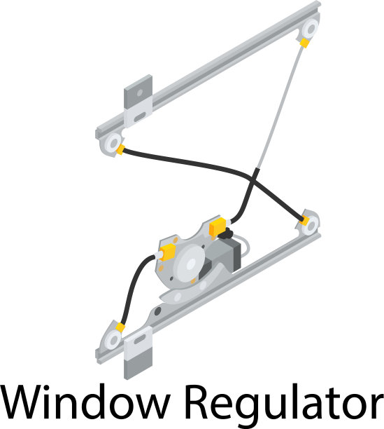 窗口调节器图标等距样式图片下载