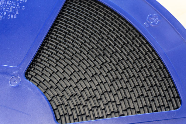 电子工厂批量生产的表面贴装电子产品的蓝色卷轴图片下载